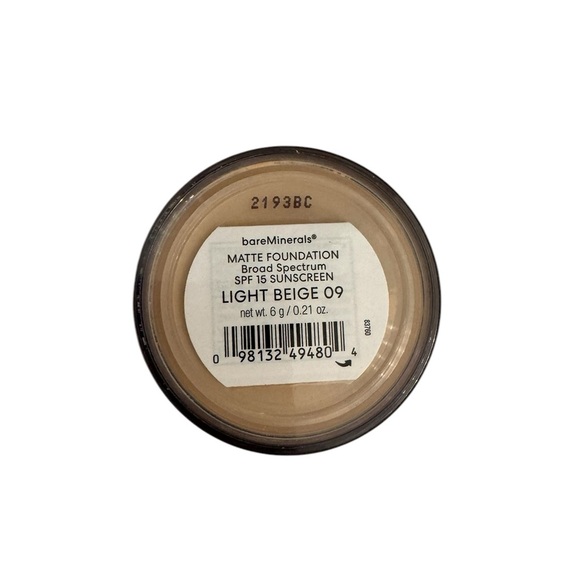 bareMinerals Matte Foundation‎ Light Beige 09 - Picture 1 of 2
